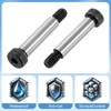sourcing map Alloy Steel Hexagon Socket Head Shoulder Screws Bolts,