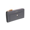 Jewelnarrows No.15147 Long Wallet, Genuine Leather, Folly Wallet, Large Capacity,