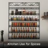 PANA 6 Tier Wall Mounted Metal Rack Shelf, Versatile Organizer
