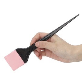 Hair Dye Brush Hair Dye Applicator Brush, Long Handle Hair Color Brush Professional Salon Hair Color Brush Soft Silicone Hairdressing Tinting Brush 1.77 x 8.86in for Hair Salon