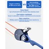 BLUEWING Blue Water Outrigger Line Lock PRO Hard-Anodized Aluminum Alloy