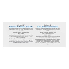 Cetaphil Barra de Limpieza Profunda 127g – Elimina impurezas sin resecar | Ideal para piel sensible 