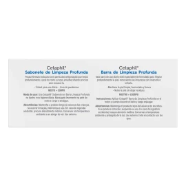 Cetaphil Barra de Limpieza Profunda 127g – Elimina impurezas sin resecar | Ideal para piel sensible 