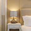 PATIKIL 4.7 Inch E26 E27 Lampshade Ring Frame with European