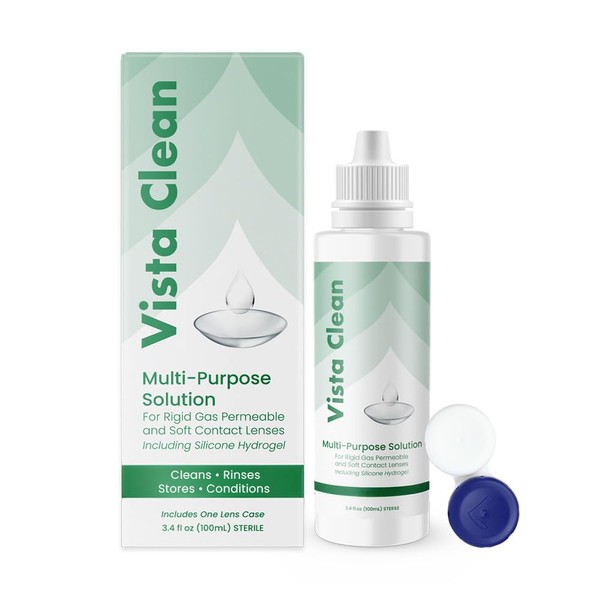 Vista Clean Multi-Purpose Solution for Scleral and Gas Permeable Contact