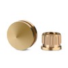 8 Pcs Copper Speaker Suspension Spikes Isolation Stands Foot Base