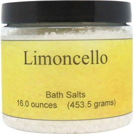 Limoncello Bath Salts by Eclectic Lady, 16 ounces