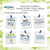 APOrtha Vitamin D3 10,000 IU + 200 μg K2 99+%