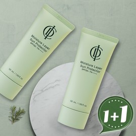 Inseldom [26 Latest Product] Inselderm Moisture Moisture Layer Sun Protector Sun Protector Sun Cream 50mL, 2 units / [26년최신상품] 인셀덤 모이스쳐 모이스춰 레이어 선 프로텍터 선프로텍터 선크림 50mL, 2개
