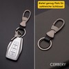 Cerbery - Leather Keyring with Rings and Gift Box -