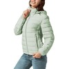 YZG Puffer Coat Women Lightweight Packable Down Jacket Detachable Hooded
