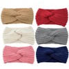 Pack of 6 Women's Knitted Headbands, Winter Headband, Hair Band,