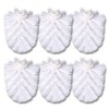 6 Pack Replacement Toilet Brush Head White Brush Head Interchangeable