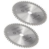 2Pcs 6in Circular Blade Cutter Cutting Disc Carbide Tipped Woodworking