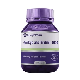 Henry Blooms Buy Henry Blooms Ginkgo and Brahmi 3000 60 Capsules Online
