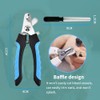 ningzhi Dog Nails Clippers for Large, Medium and Small Breed