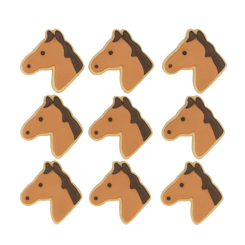 Mini Horse/Zebra Head 1.75 Inch Cookie Cutter from The Cookie