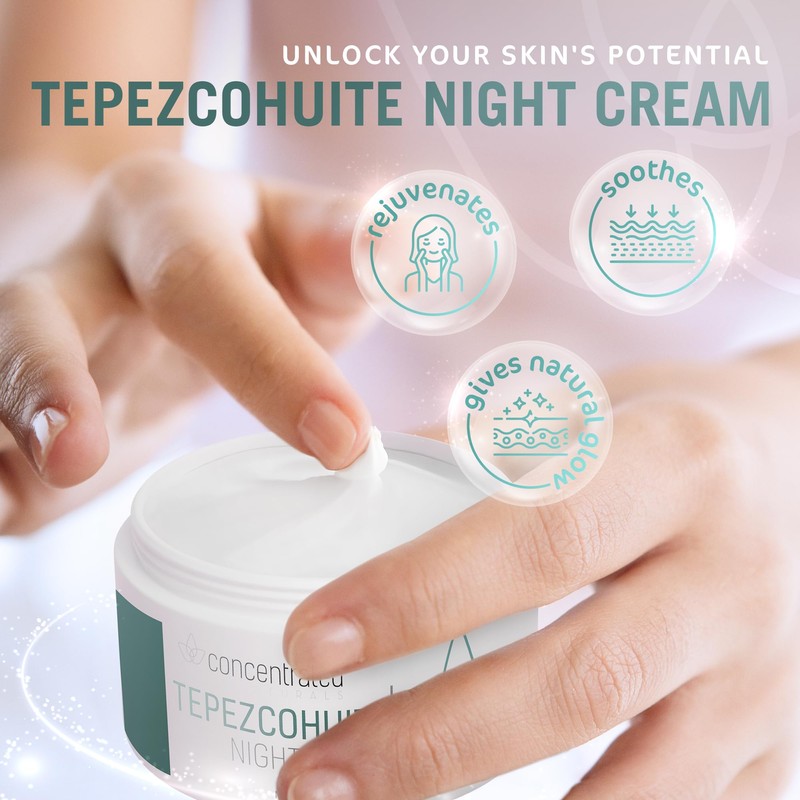 Concentrated Naturals Tepezcohuite Cream from Original Mexicana Origins Beauty Night