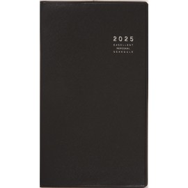 Takahashi No. 891 Monthly Notebook, Begins from April 2025, Midnight Black