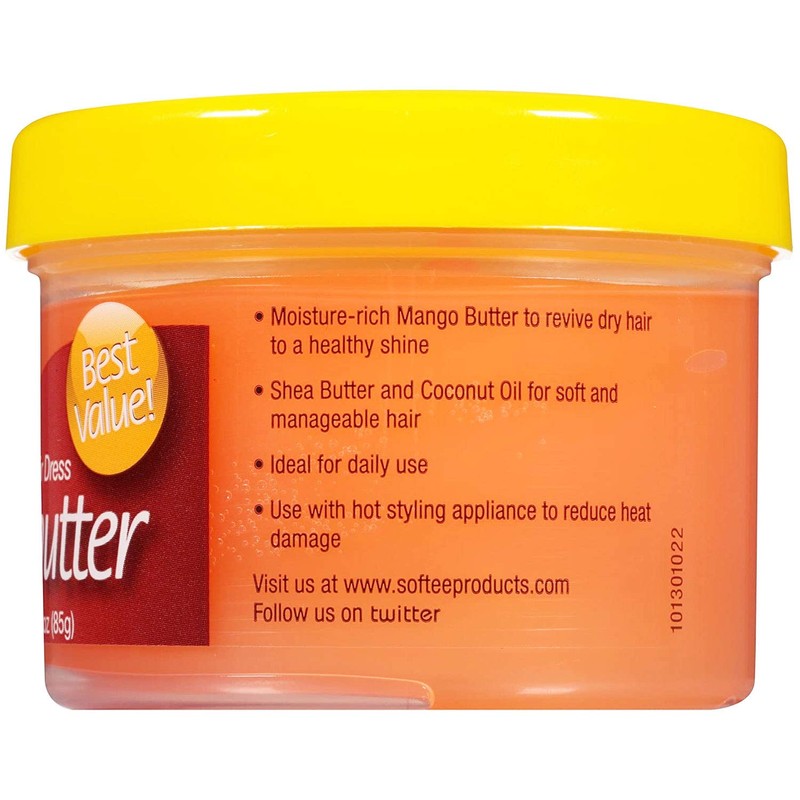 Softee Mango Shea Butter Daily Hair Dress 3 Oz