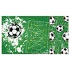 Ranfashiong 13" Large Soccer Gift Bag with Tissue Paper for