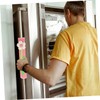 LALAFINA 4Pcs Decorative Kitchen Refrigerator Door Handle Covers Soft Cloth