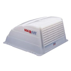 MAXXAIR Maxx I+ Vent Cover for RV Roof Vents - Sleek, Updated Design, Easy Installation, Zero-Leak Protection, Compatible with Many Popular Roof Vents, White (00-933051)