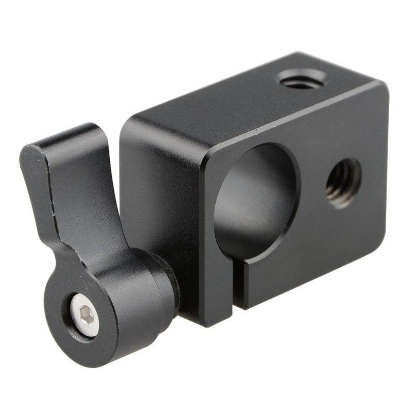 CAMVATE 15mm Rod Clamp with 1/4'' Screw Hole Camera Shoulder
