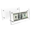 Cuyacili Pack of 2 Acrylic Banknotes Display Frame Acrylic Display