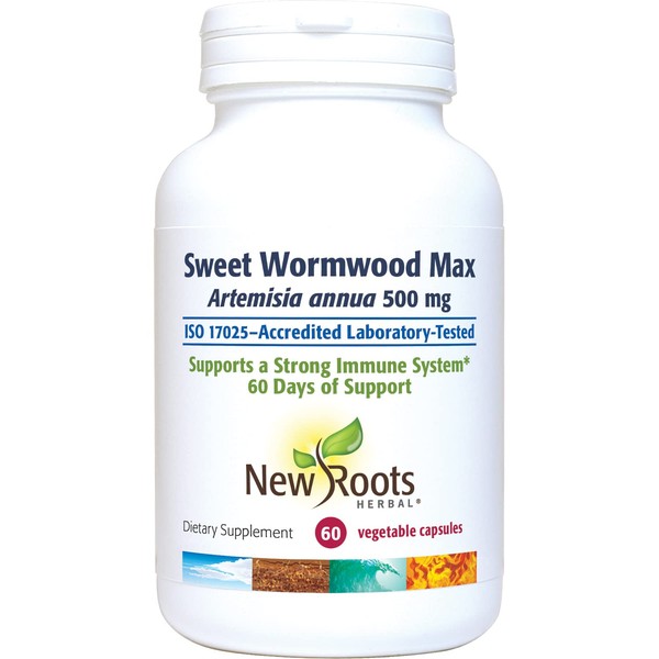 NEW ROOTS HERBAL Sweet Wormwood Max (60 Vegetable Capsules) | Supports Immune Health | 60 Day Support