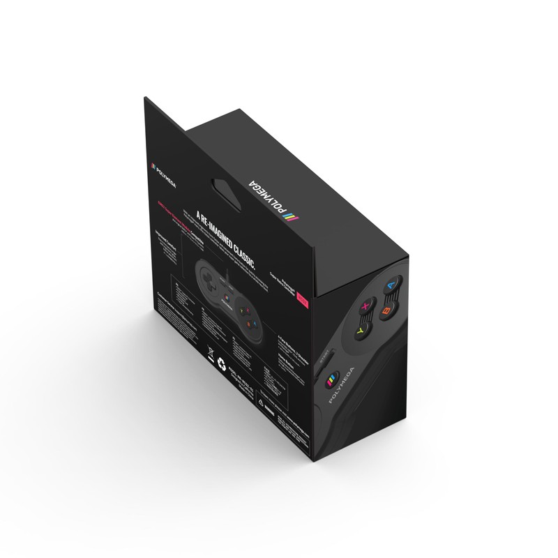 Polymega® Super Retro Controller (RC02) - Wired Connection For SNES