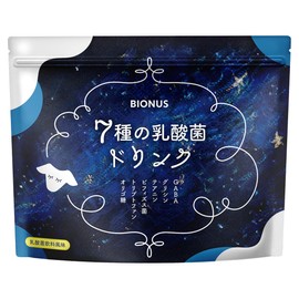ビオナス 7種の 乳酸菌 ドリンク 100g 30杯分 GABA グリシン テアニン トリプトファン ビフィズス菌 オリゴ糖 乳酸菌飲料風味 菌活 乳酸菌飲料 砂糖不使用