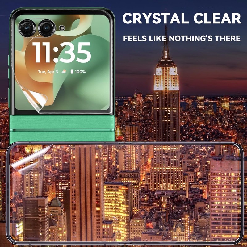 3 Pack for Motorola Razr 2025/2024 Screen Protector,[3 Main Screen