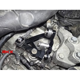 RKX Bolt Action Solid Short Shifter Kit compatilbe with VW Golf GTI, R, Alltrack, Sportwagen Bushings Cable End MK7 Manual Transmission 6 Speed