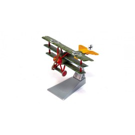 Corgi AA38312 Fokker DR1 Triplane Ltn Hans Weiss,Red,white