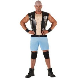 Morph Costumes Stone Cold Steve Austin Costume WWE Adult Stag Do Outfit For Men Large