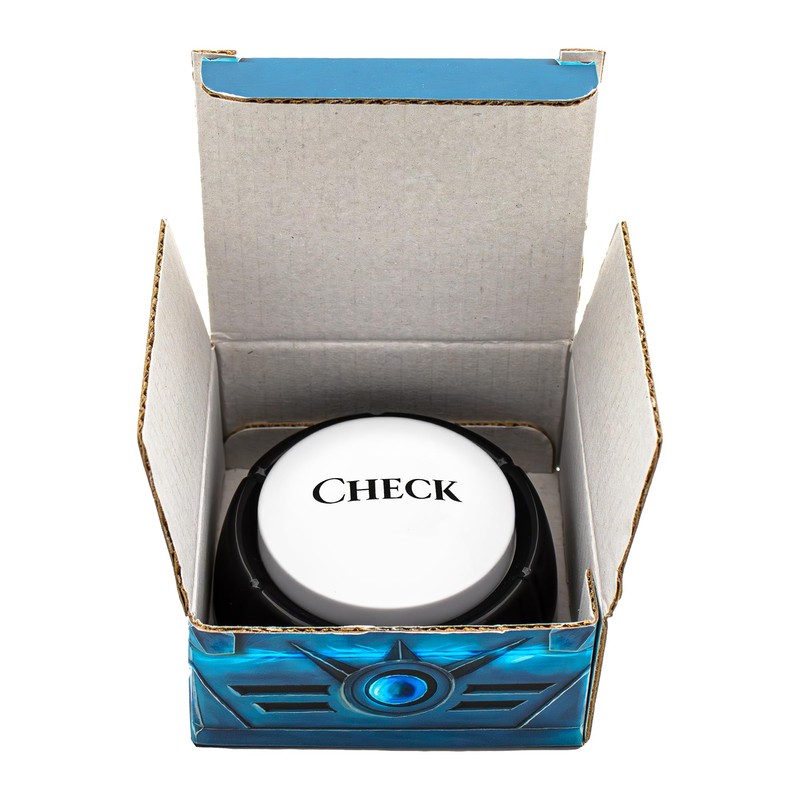 PulseWire Check Button | Novelty Chess Sound Button