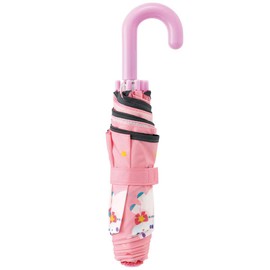 Skater UBOT1 Folding Umbrella, Children's Umbrella, Cover Included, Unicorn, 20.9 inches (53 cm)