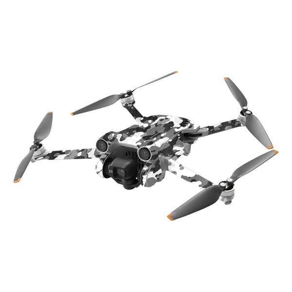 MightySkins Glossy Glitter Skin Compatible with DJI Mini 3 Pro - Black Modern Camo | Protective, Durable High-Gloss Glitter Finish | Easy to Apply, Remove, and Change Styles | Made in The USA