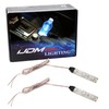 iJDMTOY 3-SMD LED Cup Holder, Glove Box, Ashtray Accent Lighting