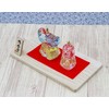 Craftmanhouse Peach Festival Doll Nishikizakura Standing Hina Doll