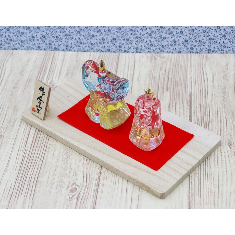 Craftmanhouse Peach Festival Doll Nishikizakura Standing Hina Doll