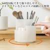 Pen Holder, 360 Degree Rotation, Pen Stand, White, Pen Holder,