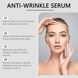 Anti-Falten Gesichtsserum – Reduziert Feinlinien, Falten & Dunkle Flecken – Fördert Kollagenproduktion, Hydratisiert & Strafft Die Haut Für Einen Jugendlichen Glow – 2er Pack Resurfacing Serum