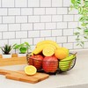 CAXXA Countertop Fruit Bowl, Wire Basket for Fruits, Breads, Vegetables,Snacks,