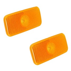 GuusCar 2x Side Marker Light Lamp Lens for Ford Transit Mk6 Mk7 00-13 1671689 VYC155034AC
