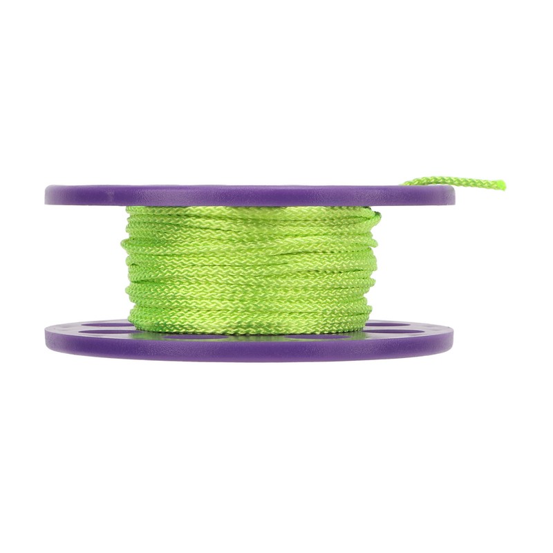 18M Diving Finger Reel Plastic Fluorescent Green Wire Scuba Dive