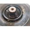 Cheng Shin 4.10/3.50-4 Tire with Wheel Assembly 5/8 Axle Brass