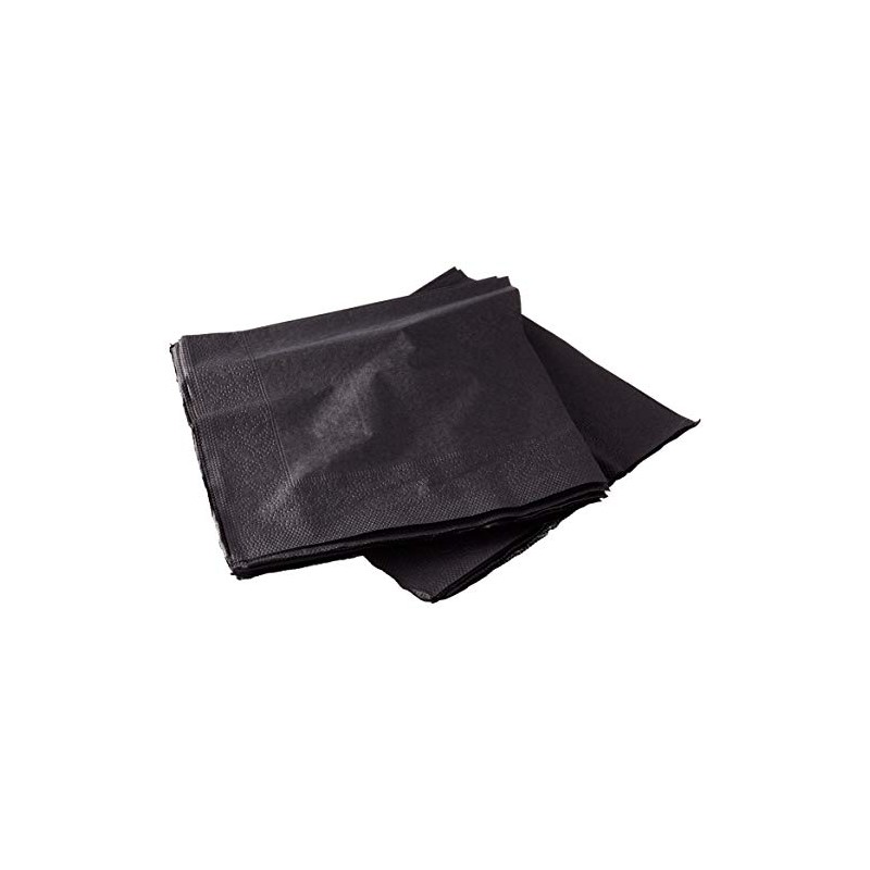 Swantex 128933 Cocktail Napkins Black (Pack of 250)