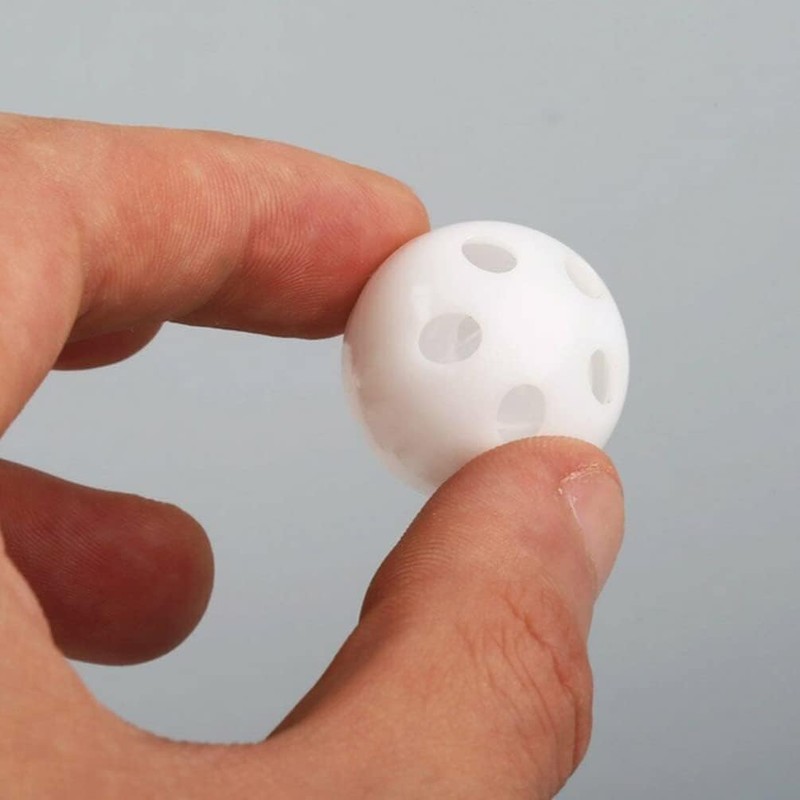 Pack of 10 White Rattle Balls Inserts Rattle Box Repair